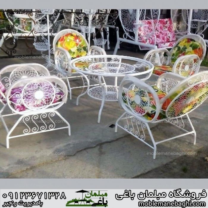 میز و صندلی خورشیدی مناسب باغ و ویلا