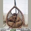 تاب ریلکسی مونیخ تمام بافت ابریشم درجه یک رنگ کوسن تاب ریلکسی و پایه و علمک تاب ریلکسی ابریشمی ست قهوه ای روشن بسیار شیک و رنگ سال درجه یک